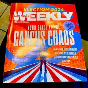 Election 2034 Las Vegas Weekly Magazine